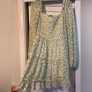 Lulus floral mini dress